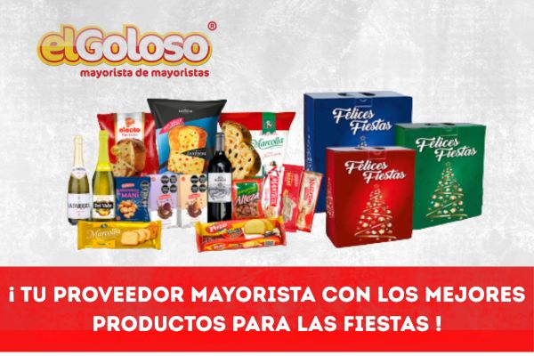 El Goloso proveedor mayorista con los mejores precios para las fiestas